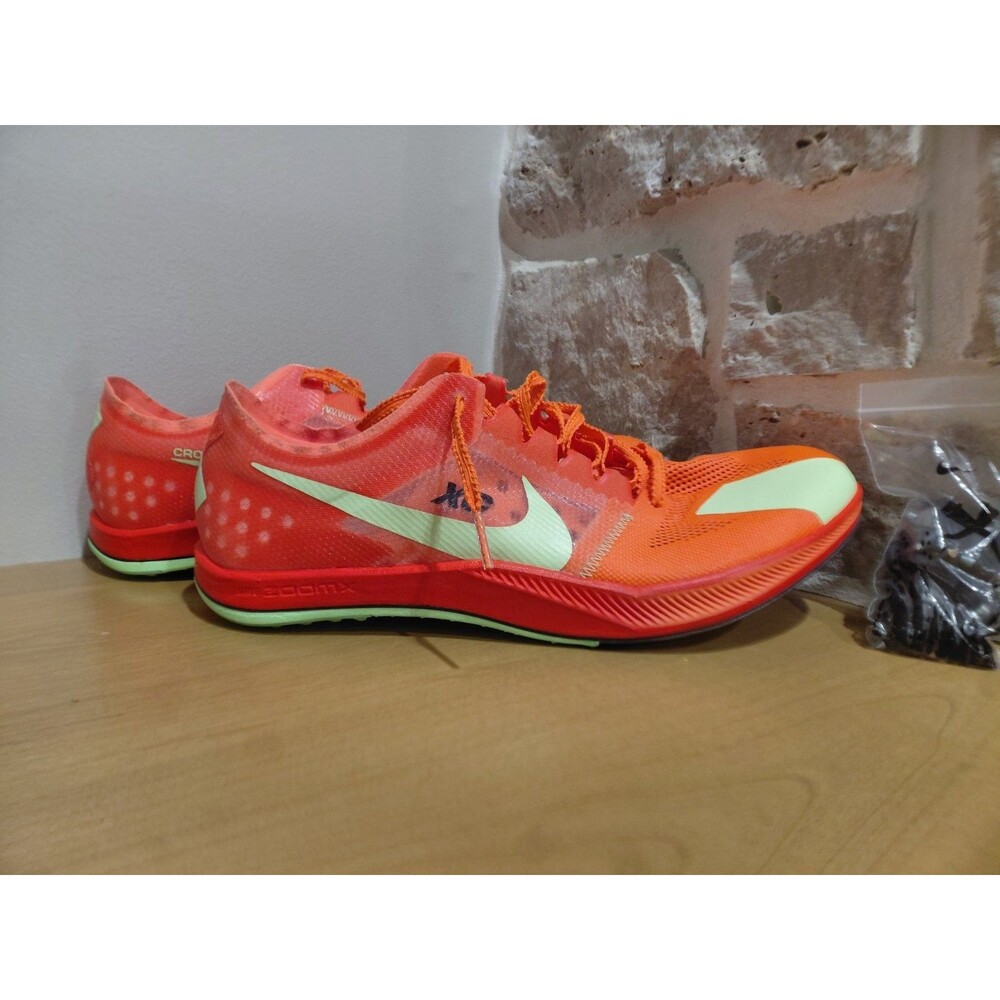 Nike ZoomX Dragonfly XC Spikes Bright Crimson Vapor Green Men's Size 10.5